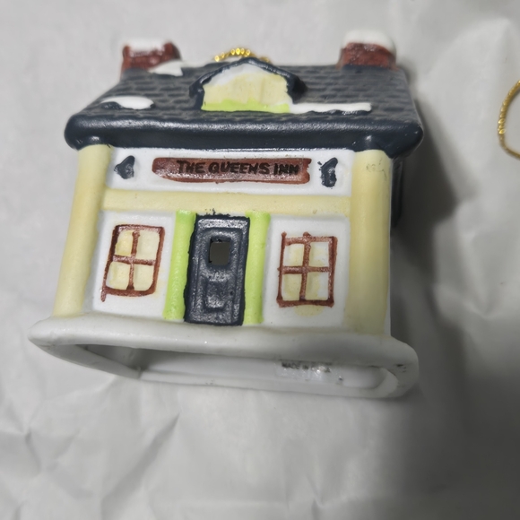 Set of 3 Village House Christmas Bell Ornaments Reader's Digest Vintage 1991 - Picture 2 of 7